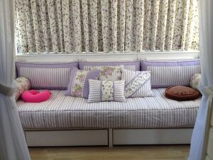 Colcha sob medida em quarto infantil Art e Pano