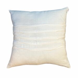 Almofada Cambraia de Linho Nervura Central Branco